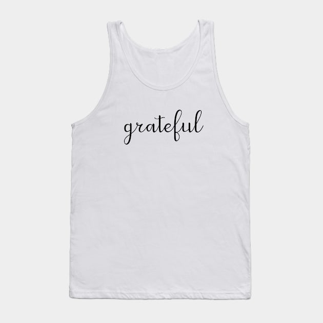 grateful Tank Top by cbpublic